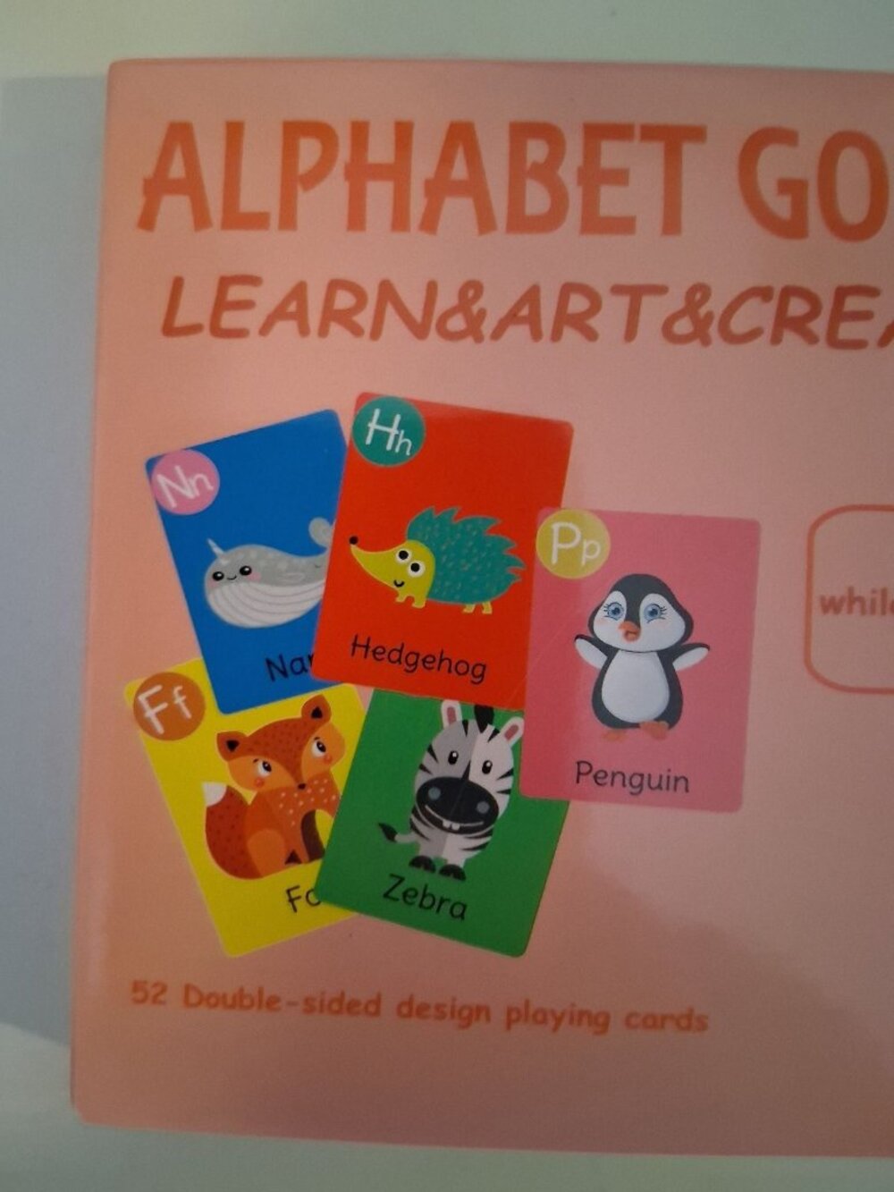 Alphabet Go Fish Learning Card Game - Picture 3 of 3